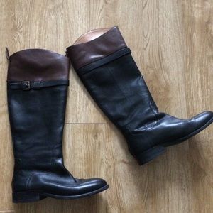 NINE WEST Perfect for Autumn Leather Women’s Equestrian / Riding Style Boot